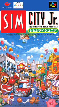 SimCity Jr. Super Famicom JP box art